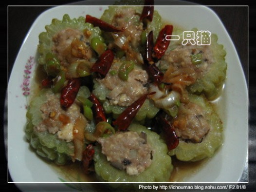 苦瓜酿肉的做法