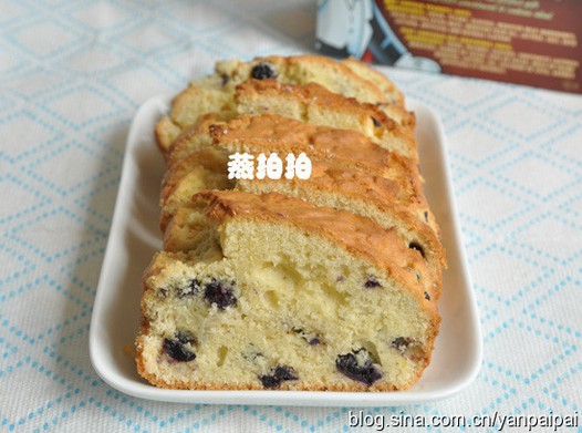 蓝莓蛋糕卷的做法