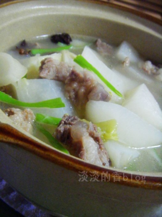 白萝卜炖牛肉砂锅的做法