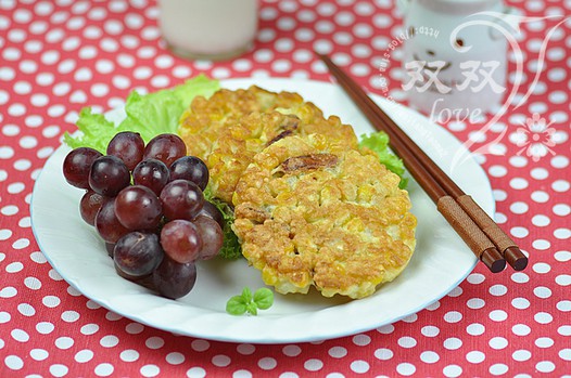梨香玉米饼的做法