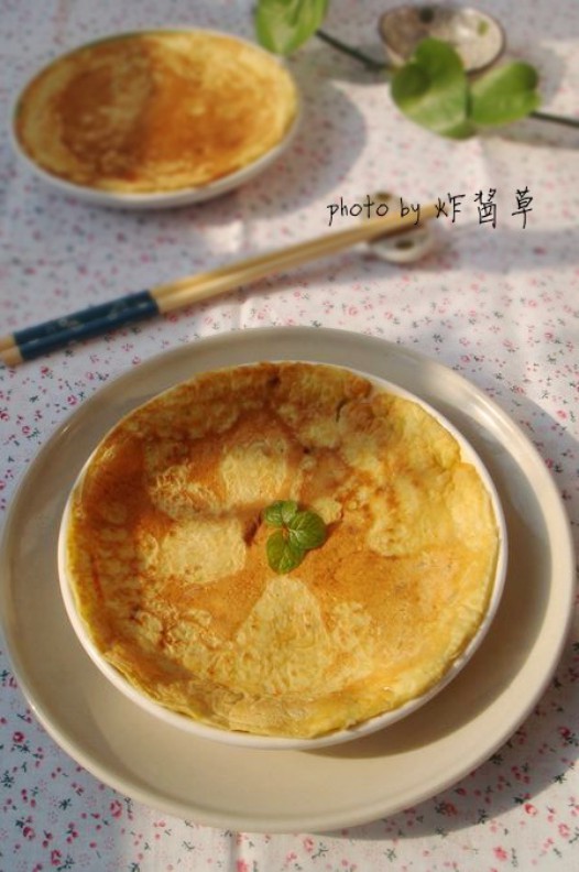 香蕉鸡蛋饼的做法