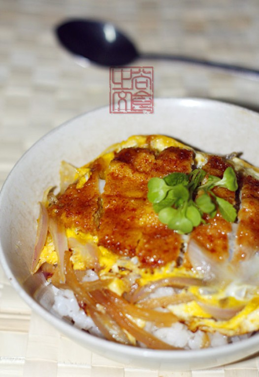 猪排盖饭的做法