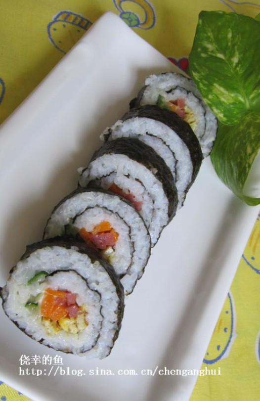 紫菜饭卷的做法