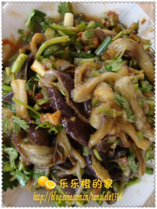 凉拌茄子的做法