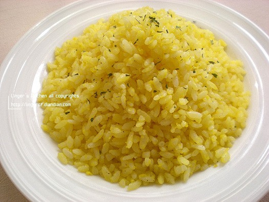 黄金蛋炒饭的做法