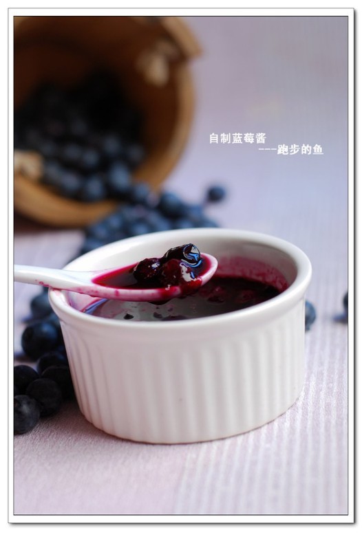 自制蓝莓酱的做法