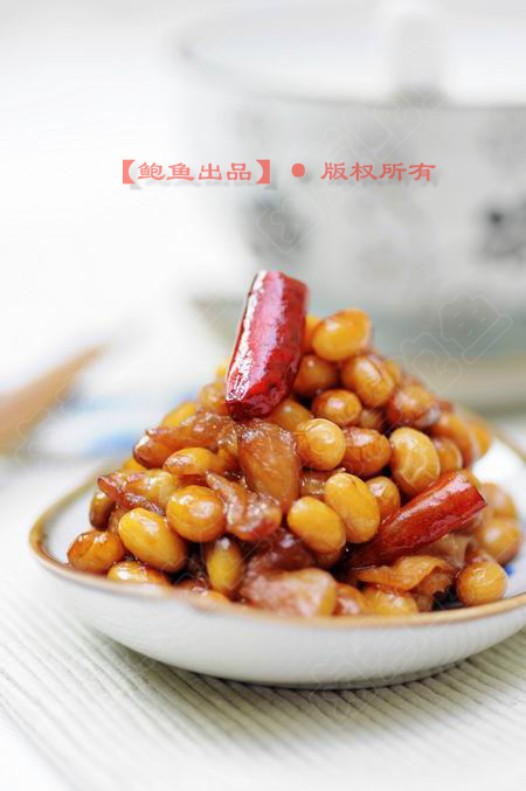 萝卜干炒黄豆的做法
