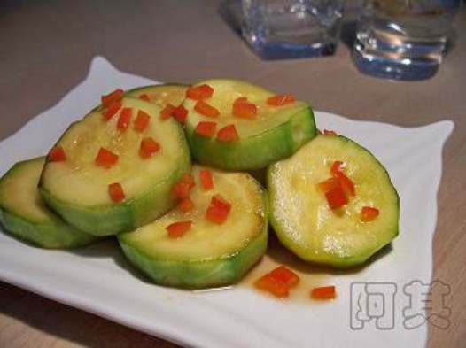 红椒西葫芦的做法