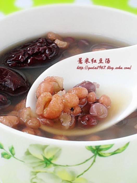 薏米红豆汤的做法
