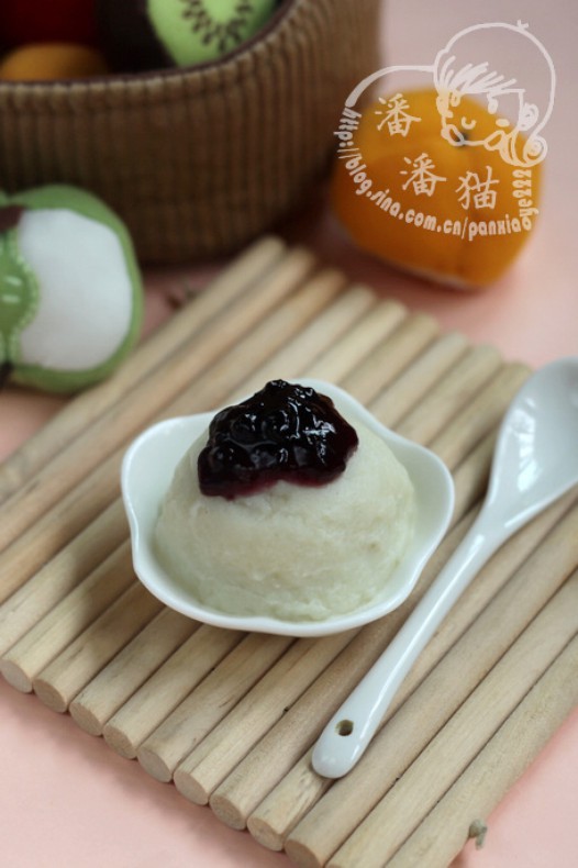蓝莓土豆泥的做法