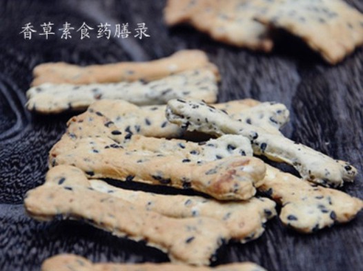 咸香黑芝麻饼干的做法