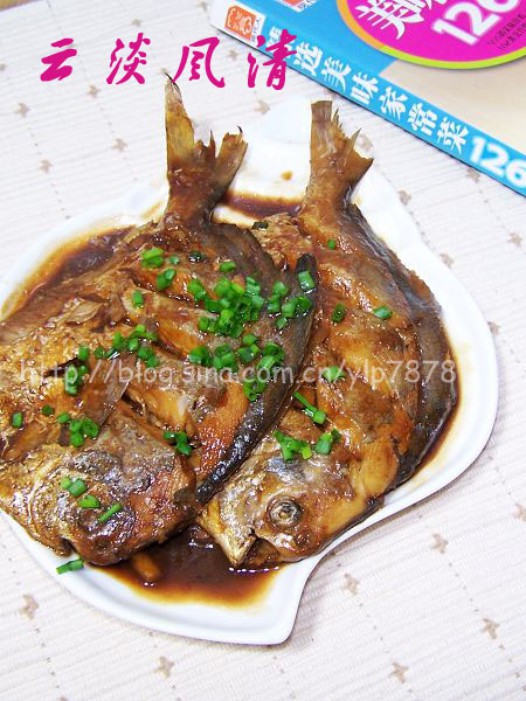 红烧鲳鱼的做法