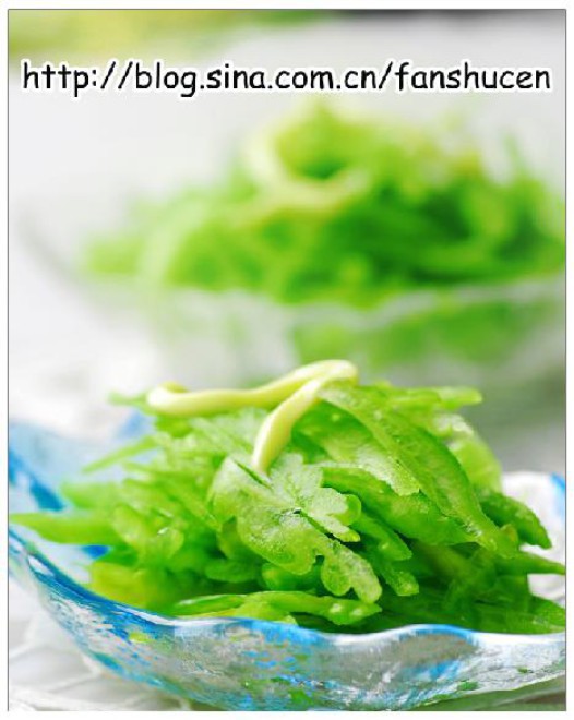 苦瓜沙拉的做法