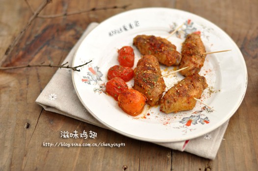烧烤风味鸡翅的做法