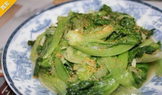 金银蒜炒生菜的做法