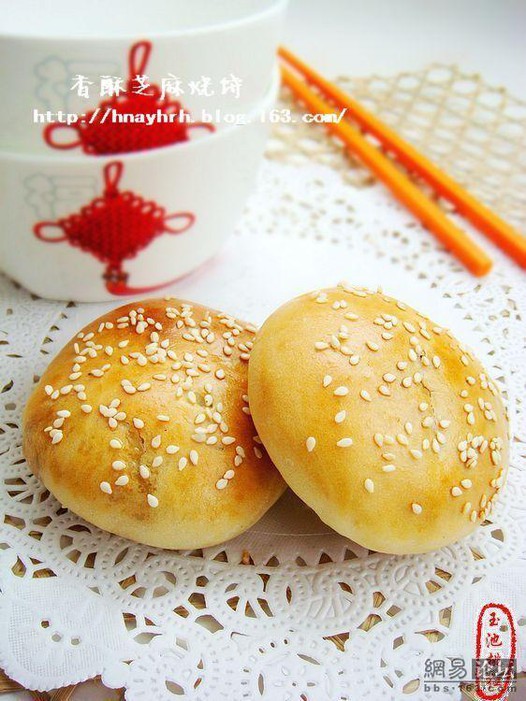 芝麻烧饼的做法