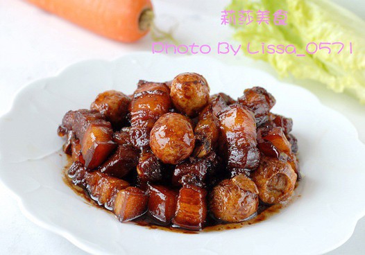 虎皮蛋红烧肉的做法