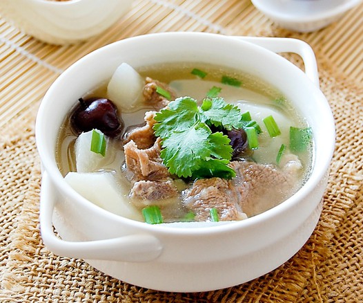 冬日御寒萝卜羊肉汤的做法