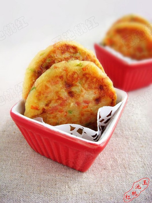 土豆火腿早餐饼的做法