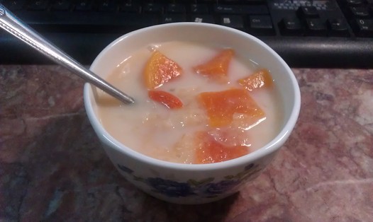 木瓜雪耳西米糖水的做法