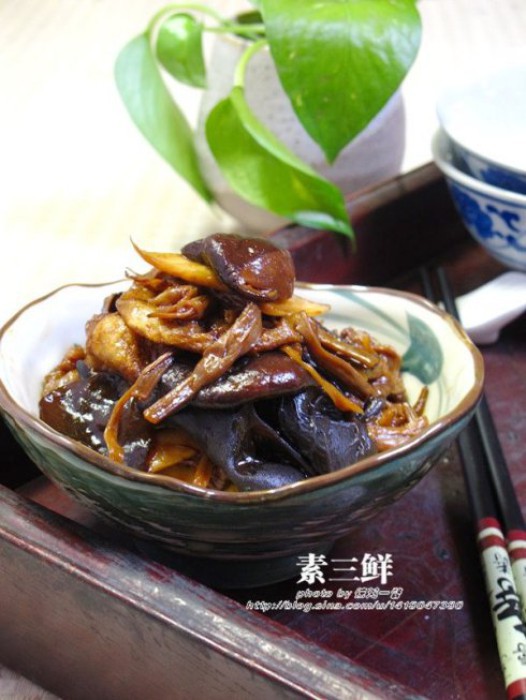 素三鲜的做法