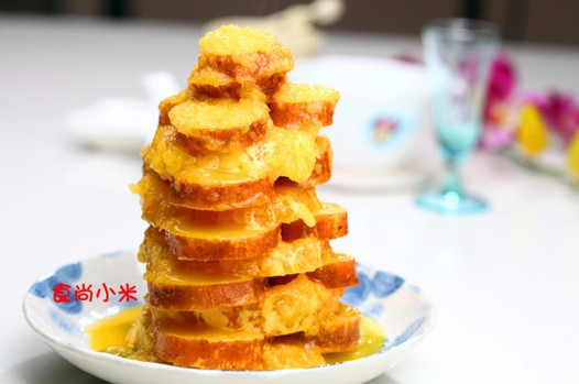 香橙红薯的做法