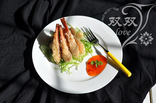 面包香酥虾的做法
