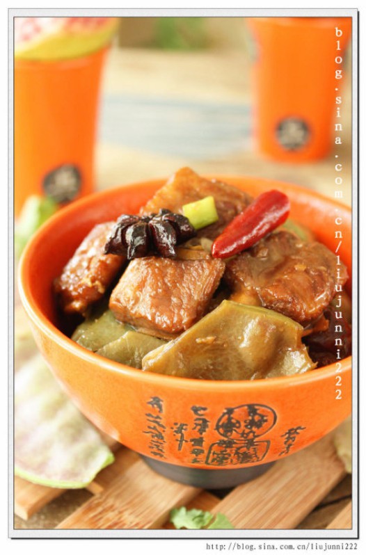 扁豆烧排骨的做法