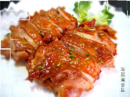 蒜香鸡腿排的做法