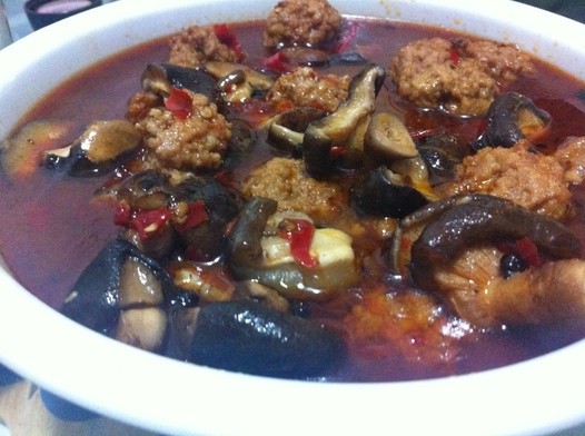 香菇丸子的做法