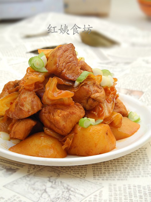 泡菜鸡的做法