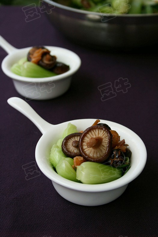 香菇油菜的做法