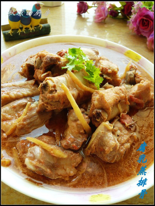 腐乳蒸排骨的做法