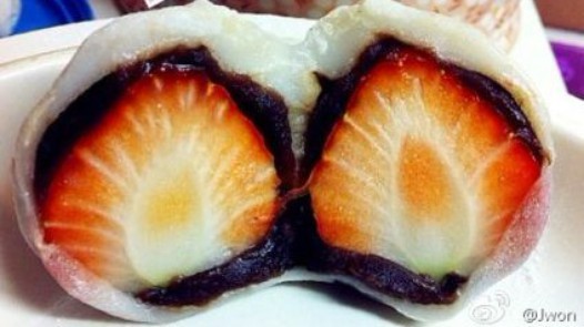 草莓大福的做法