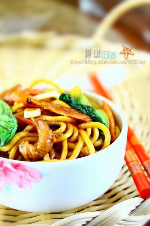小炒面的做法
