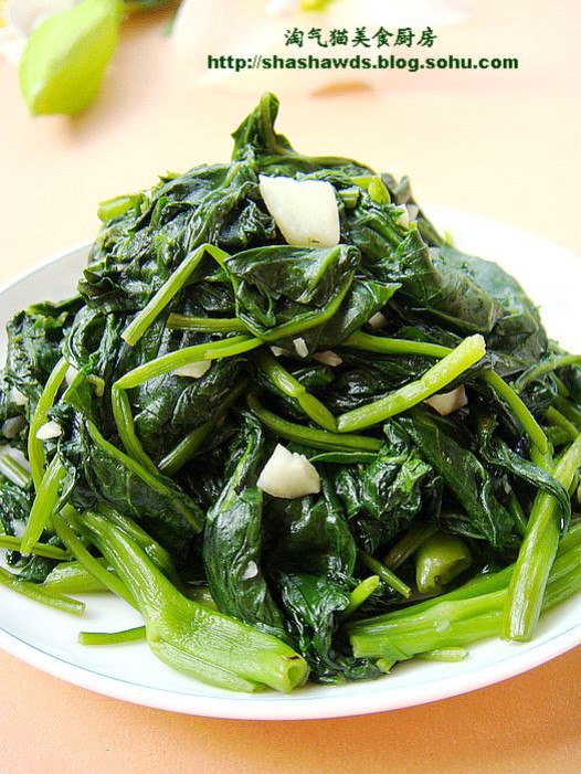蒜香空心菜的做法