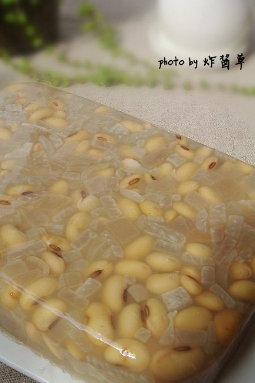 黄豆皮冻的做法