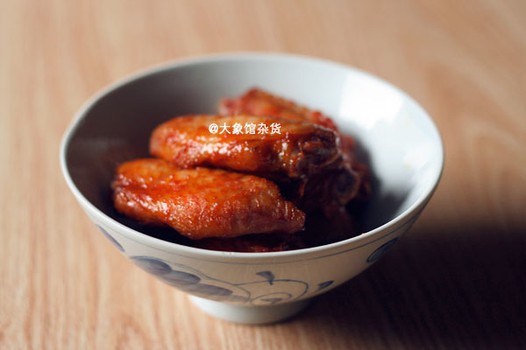 蜜汁烤翅的做法