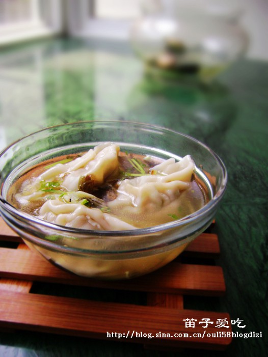 鲜汤馄饨的做法