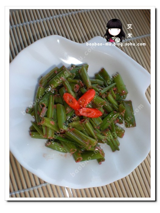 腐乳空心菜梗的做法