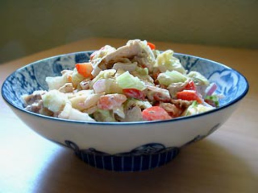 鸡肉沙拉的做法