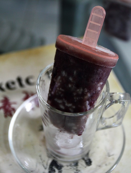 赤豆酒酿冰棒的做法