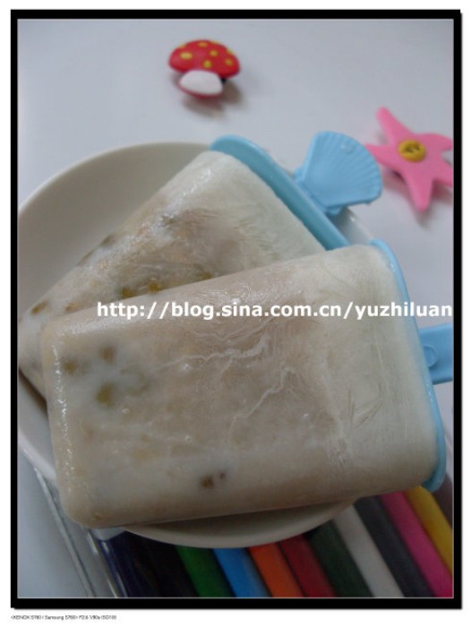 小豆冰棍的做法