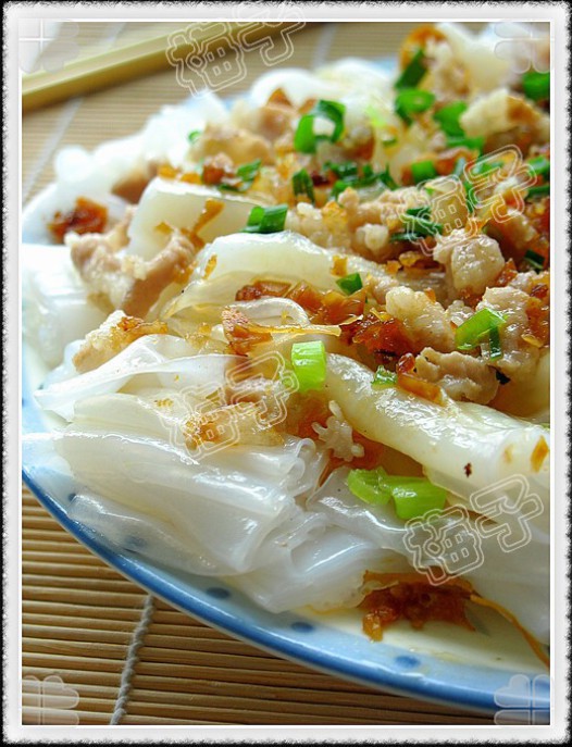 肉末陈村粉的做法