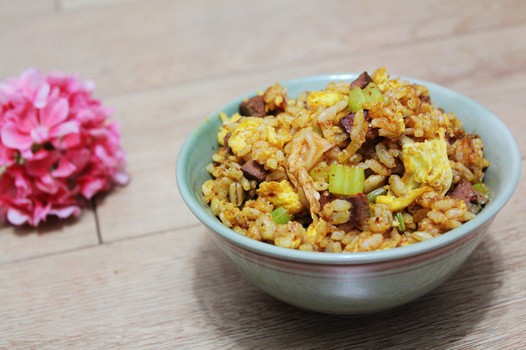 杂菜炒饭的做法