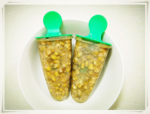 【食纪】蜂蜜绿豆冰棒的做法