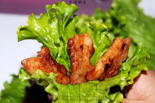 平底锅烤肉的做法