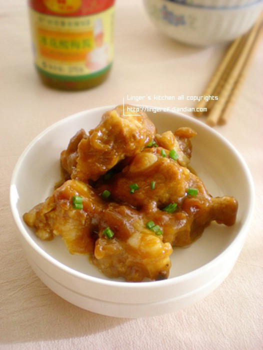 梅子酱蒸排骨的做法