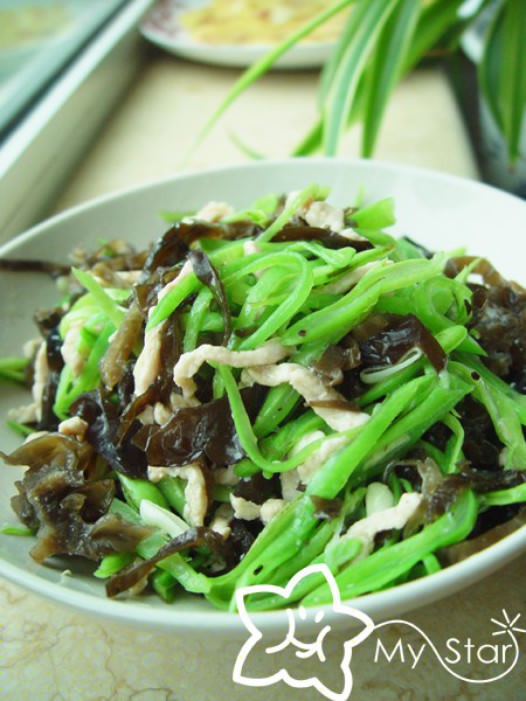 三丝扁豆的做法