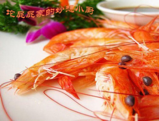 白灼基围虾的做法